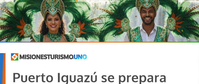 Puerto Iguazú se prepara para el Carnaval 2026 “Cataratas de Alegría”