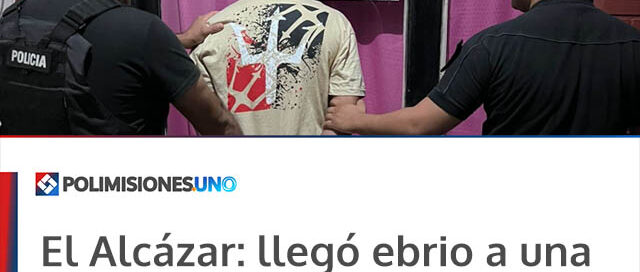 El Alcázar: llegó ebrio a una rotisería, agredió a la dueña y terminó detenido